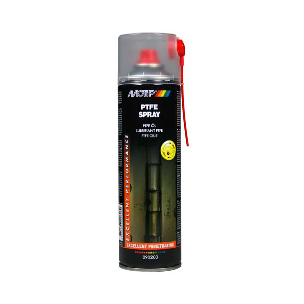 Korkeapaineöljy MOTIP PTFE, 400 ml