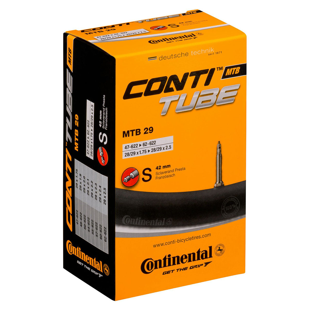 Sisärengas 29" CONTINENTAL 47/62-622, prestaventtiili 42
