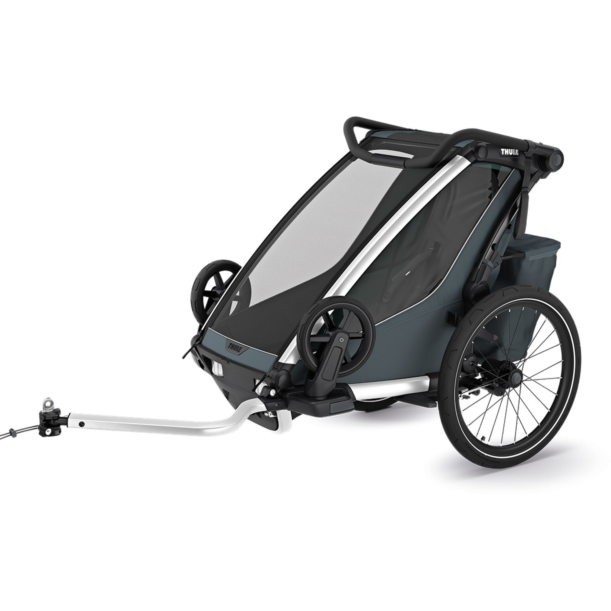 Lastenkuljetusperäkärry THULE Chariot Cross 2 single Dark Slate