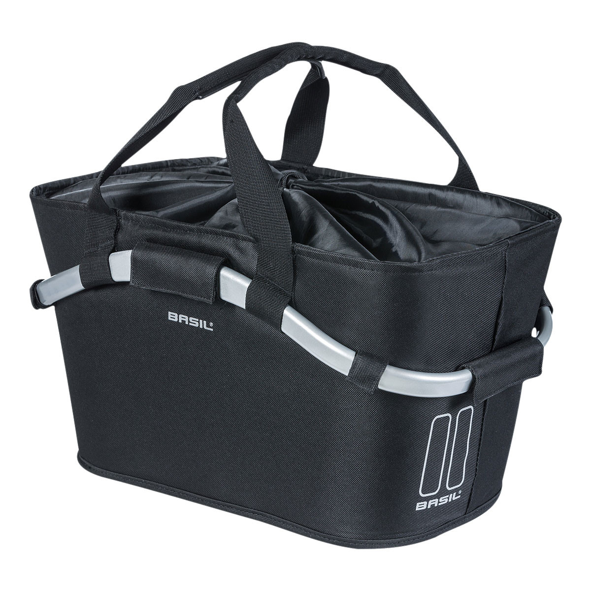 Takakori BASIL Classic Carry All MIK, tavaratelinekiinnitys, musta