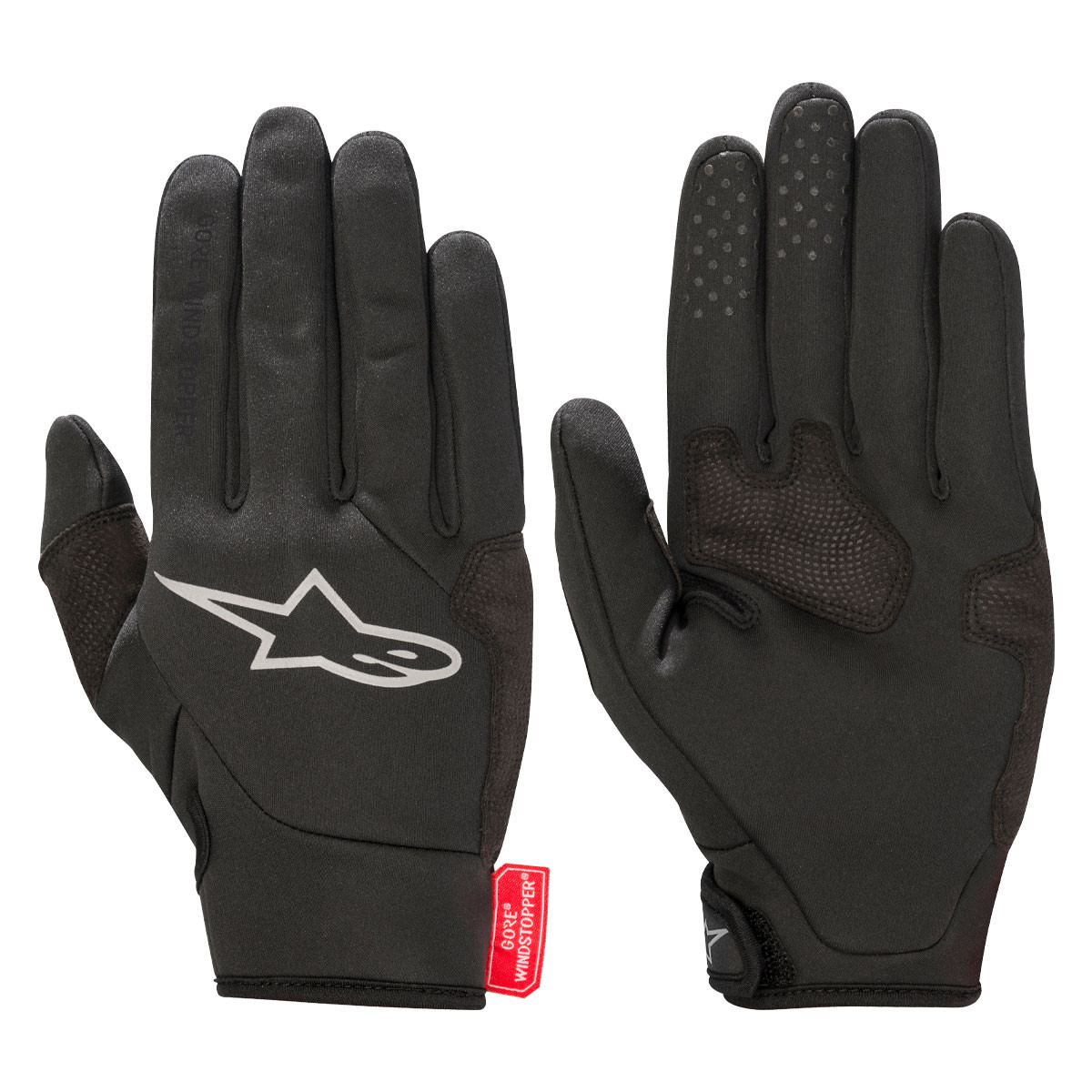 Hanskat ALPINESTARS, Cascade Gore-tex Infinium Windst, koko XS, musta/harmaa