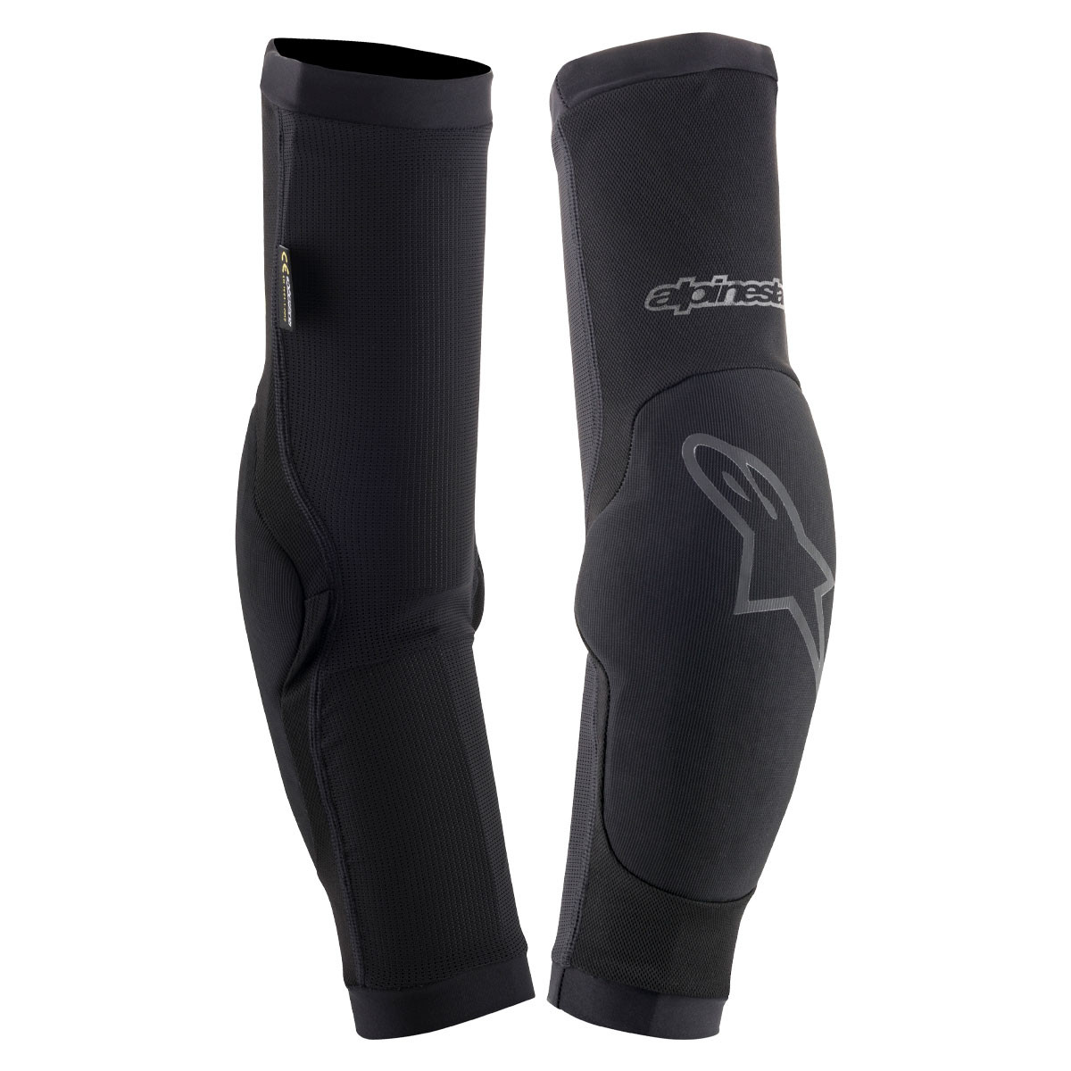 Kyynärsuojat ALPINESTARS,  Paragon Plus, koko XL, musta/keltainen