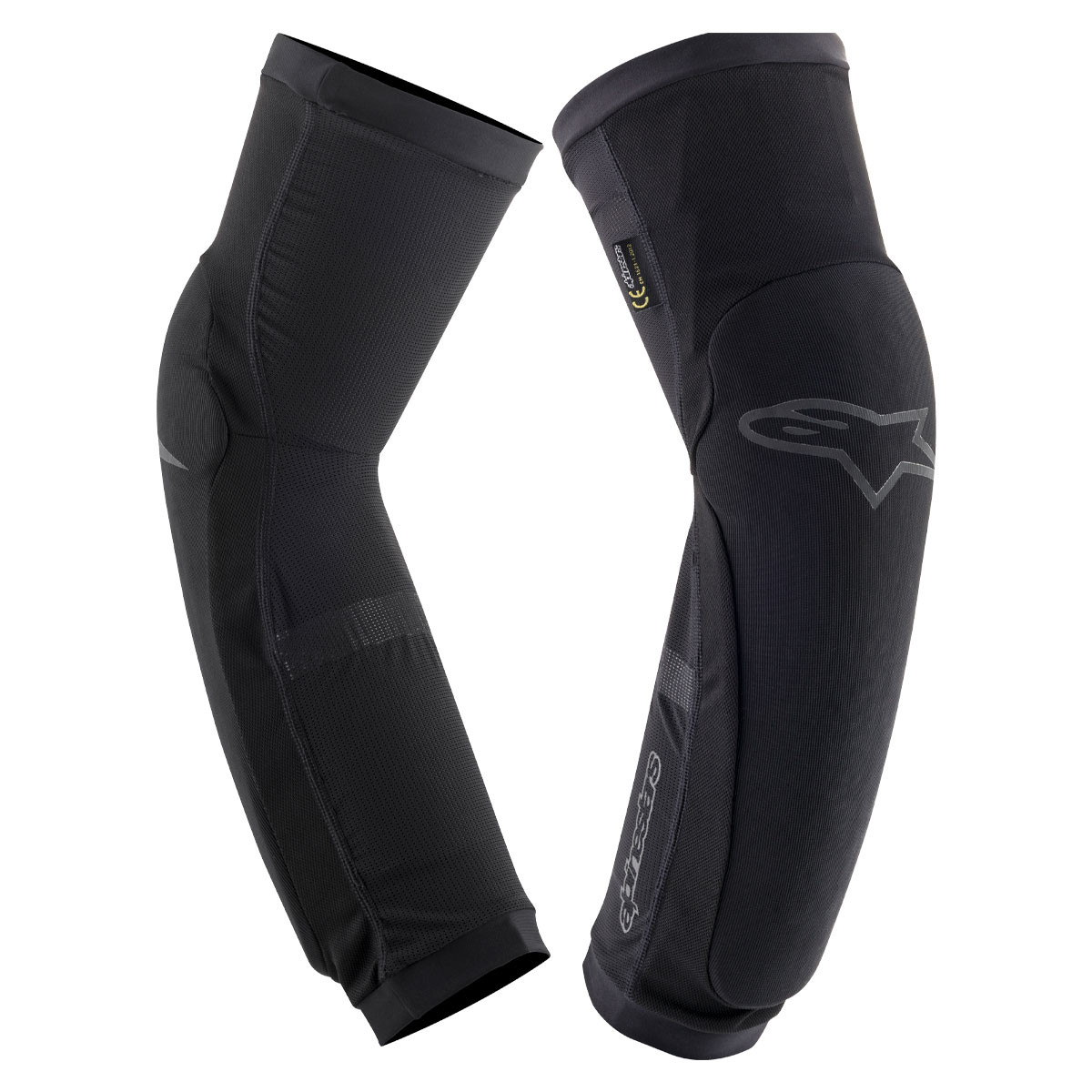 Polvi-/säärisuojat ALPINESTARS, Paragon Plus, koko XL, musta/keltainen