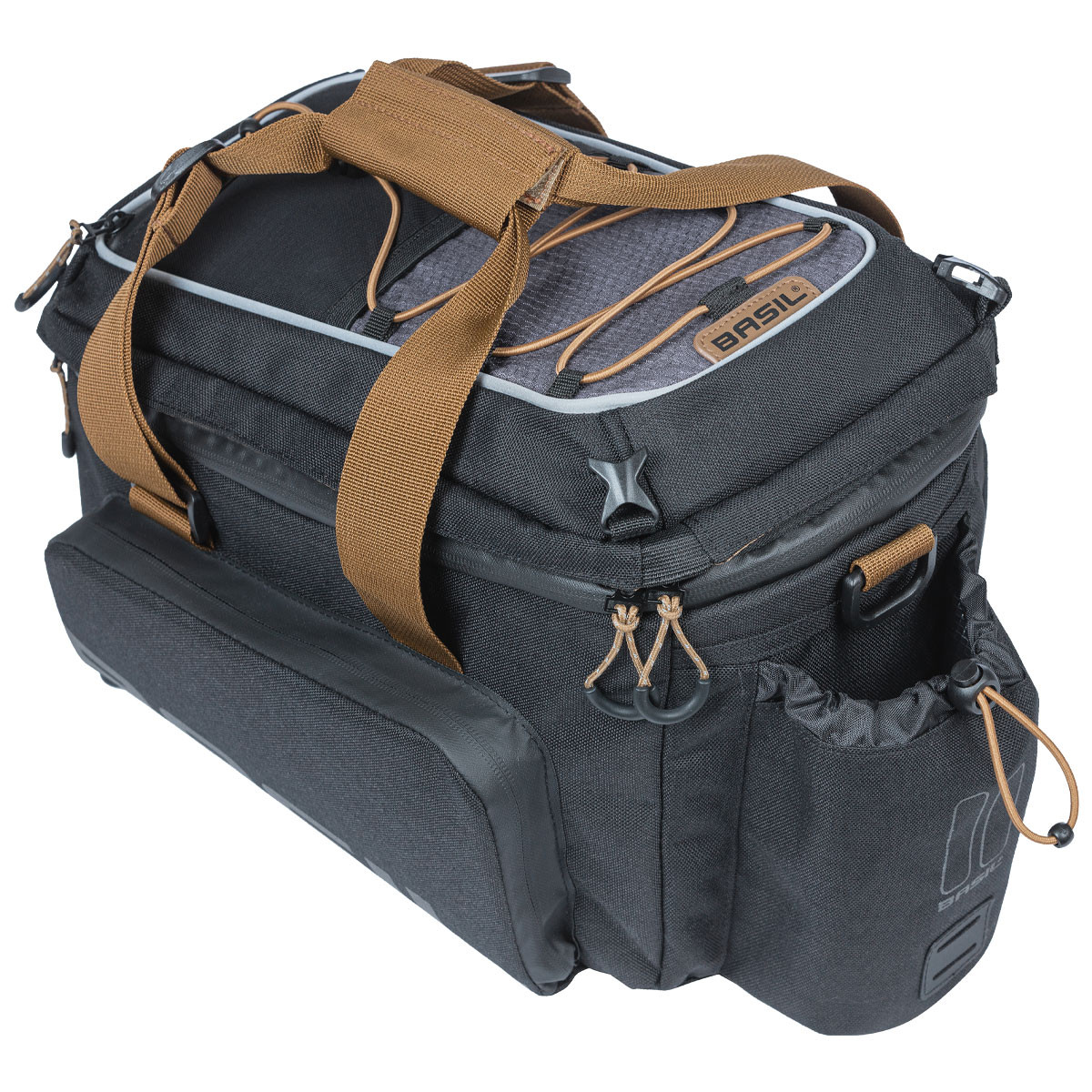 Tavaratelinelaukku BASIL Miles XL Pro MIK, 9-36l, musta
