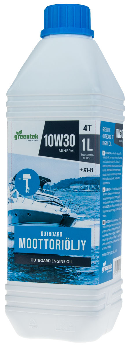 10w30 moottoriöljy Greentek Outboard, perämoottorit, 1 Litra (12)