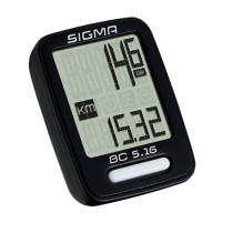 Polkupyörän mittari SIGMA, BC 5.16