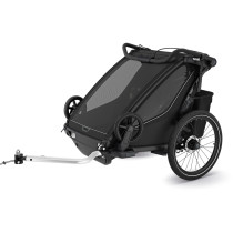 Lastenkuljetusperäkärry THULE Chariot Sport 2 double musta