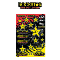 FX Factory effex Mylar Rockstar Energy Sticker Sheet, tarrasarja