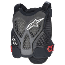 Suojaliivi ALPINESTARS A-6 Plasma musta/punainen, XL