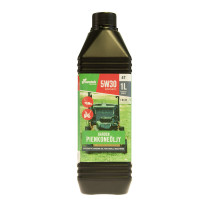 5w30 Ruohonleikkuri/Lumilinko moottoriöljy Greentek, synteettinen, 1 litra (12)