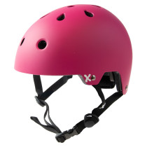 Pyöräilykypärä GTX BMX Lady, 52-57cm, matta pinkki, säätöpannalla