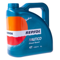 REPSOL Nautico Diesel Board 4T 15W40, 4 litraa