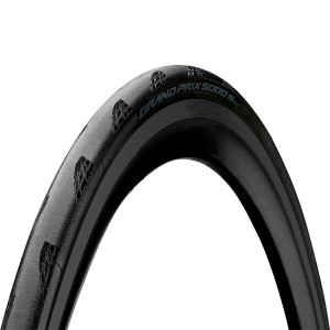 Ulkorengas 28" CONTINENTAL 28-622 GP5000 TR TdFLTD bk/bk, musta/musta, taitetta