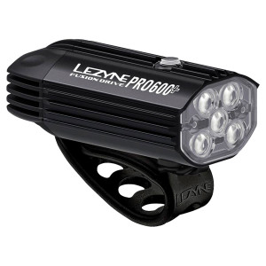 Ladattava led- etuvalo LEZYNE Fusion Drive Pro 600, musta