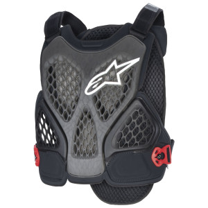 Suojaliivi ALPINESTARS A-6 Plasma musta/punainen, XL