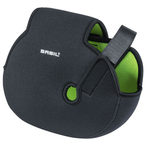 Sähköpyörän moottorinsuoja BASIL universal musta lime